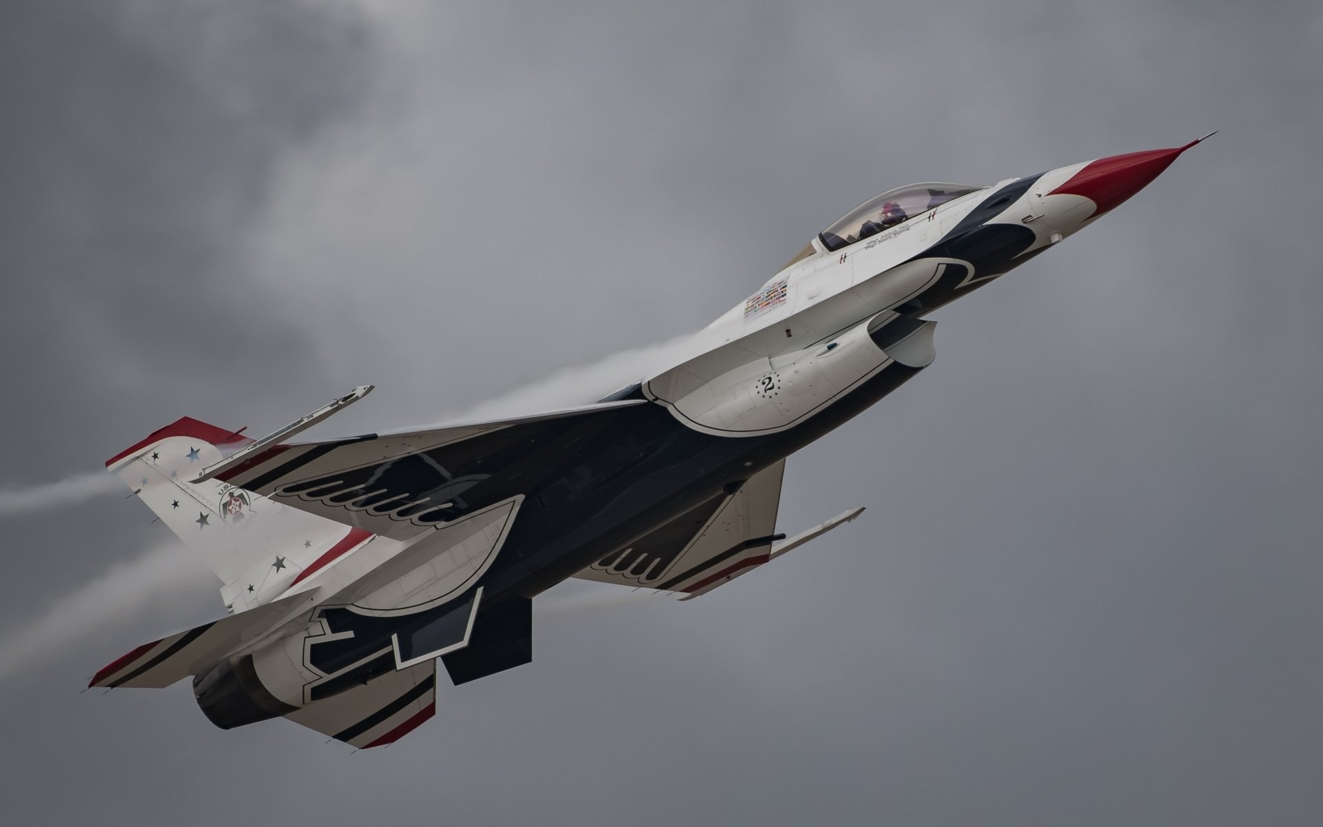 Thunderbirds F 16 Jet Fighter Ultra HD Wallpaper