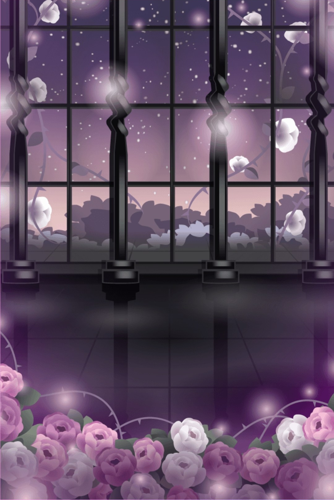 Wallpaper, Purple Rose Castle Stage