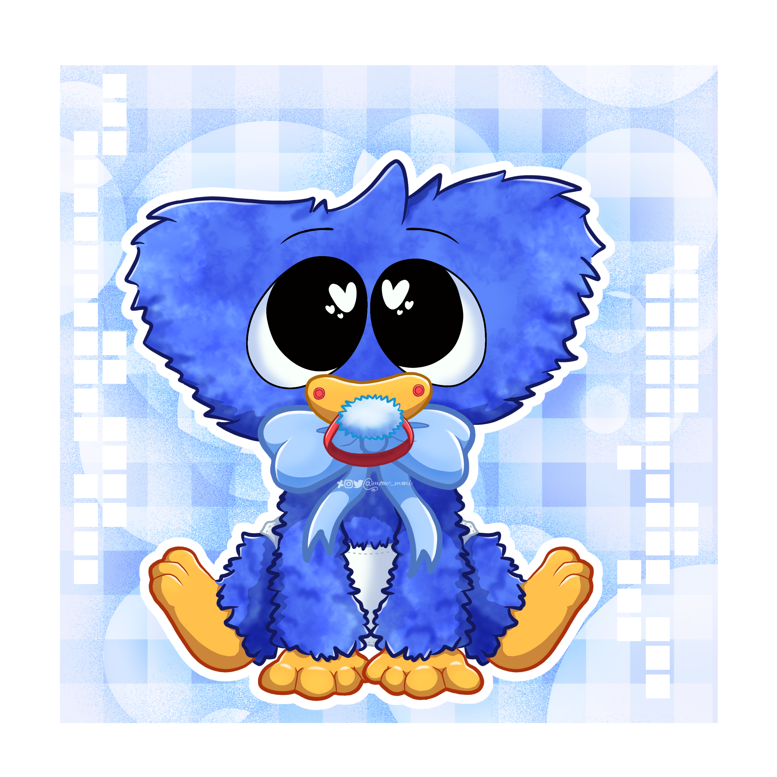 Huggy Wuggy Baby By Meow Moni On Newgrounds