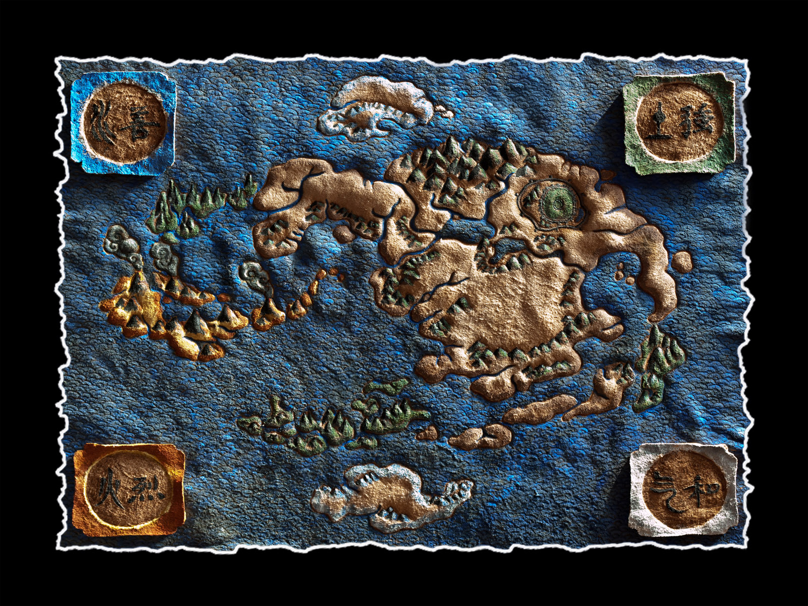 Avatar Last Airbender Map Reproduction