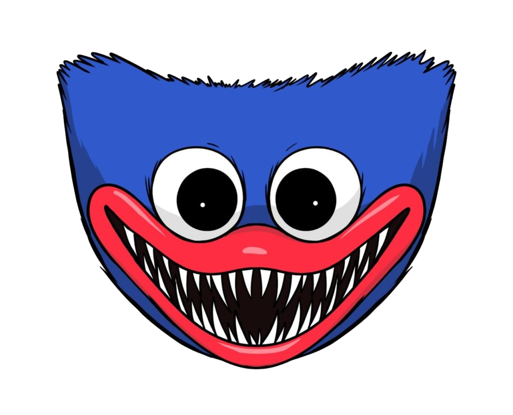 Huggy Wuggy PNG transparent image download, size: 1024x828px