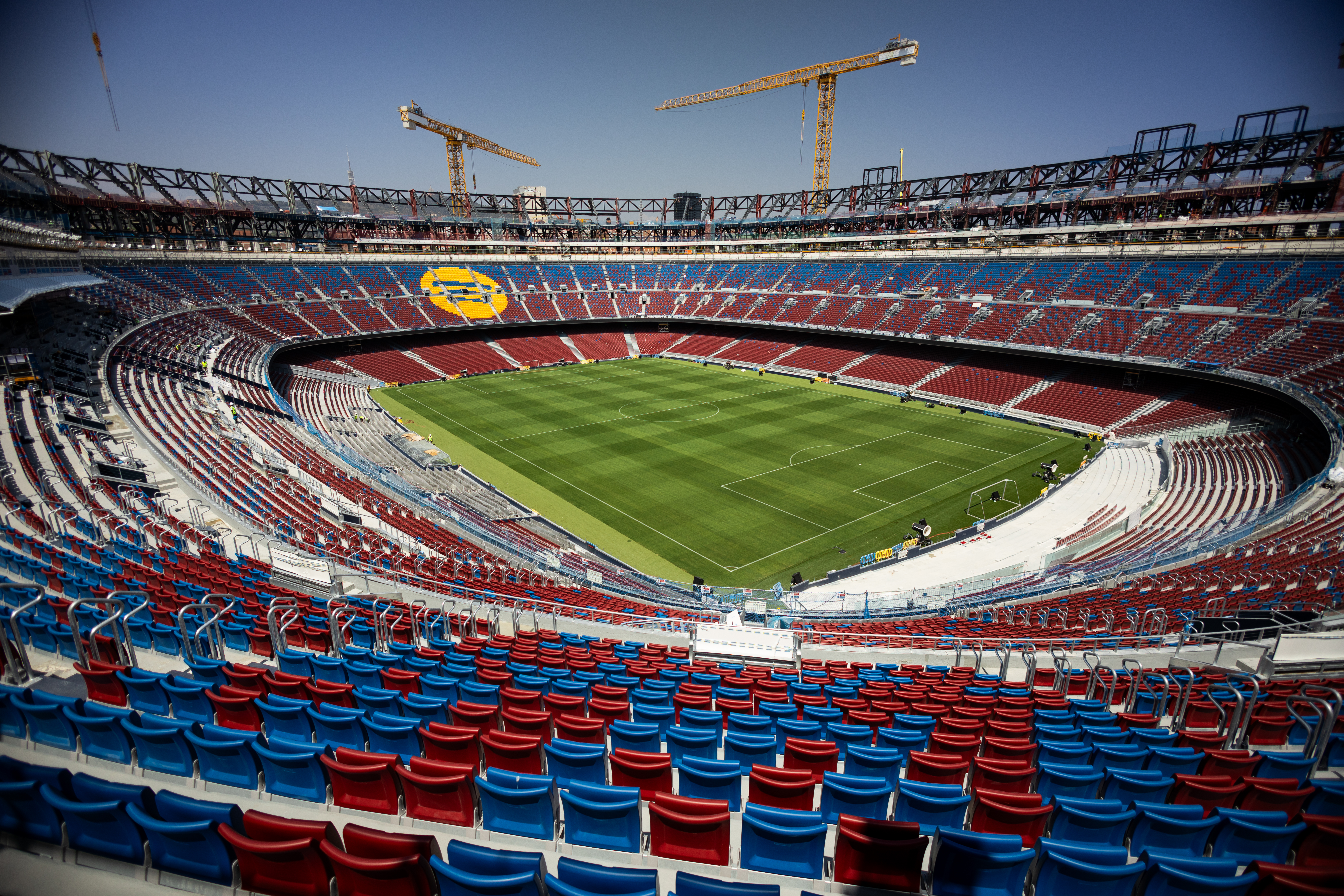 The Spotify Camp Nou is progressing well