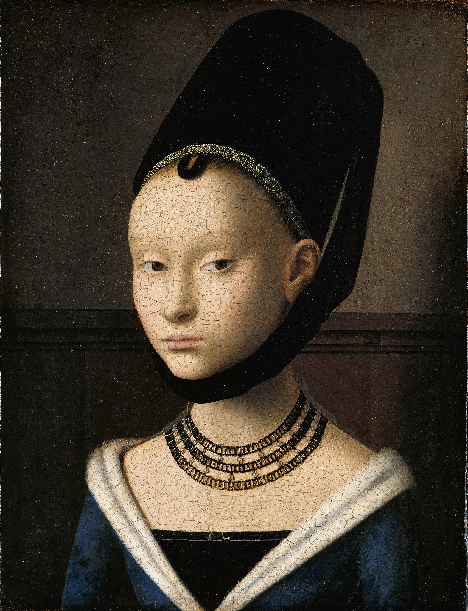 Petrus Christus of a Young Woman Art