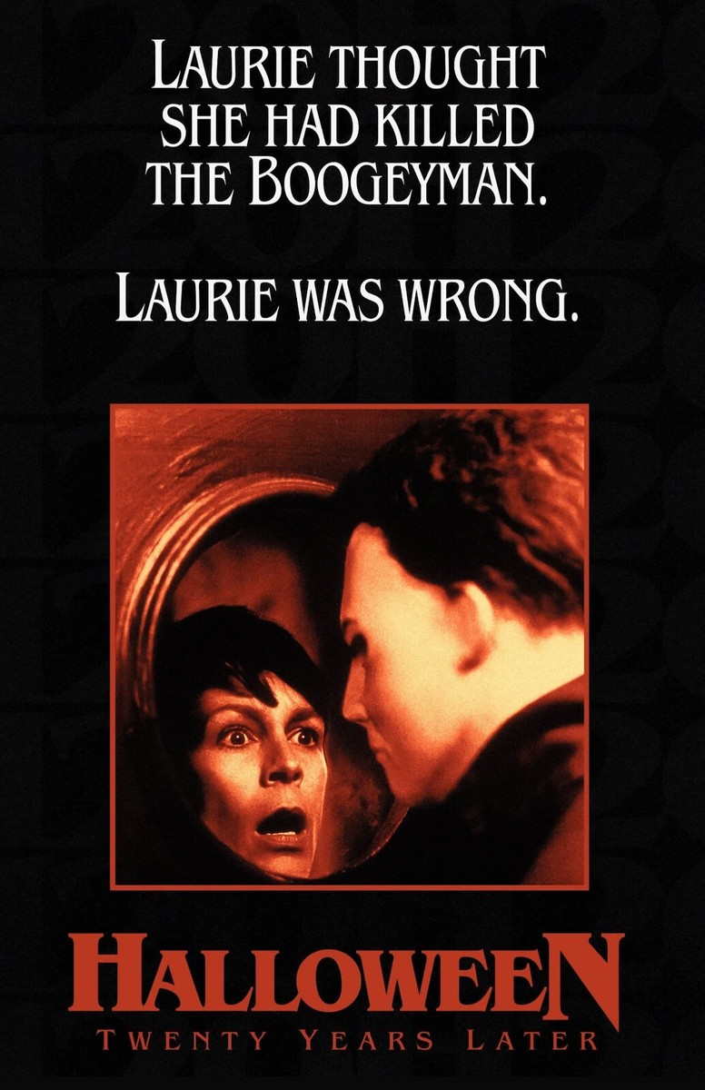 AA1810 Halloween H20 20 Years Later By Steve Miner 1998 Cast Movie Poster 11x17