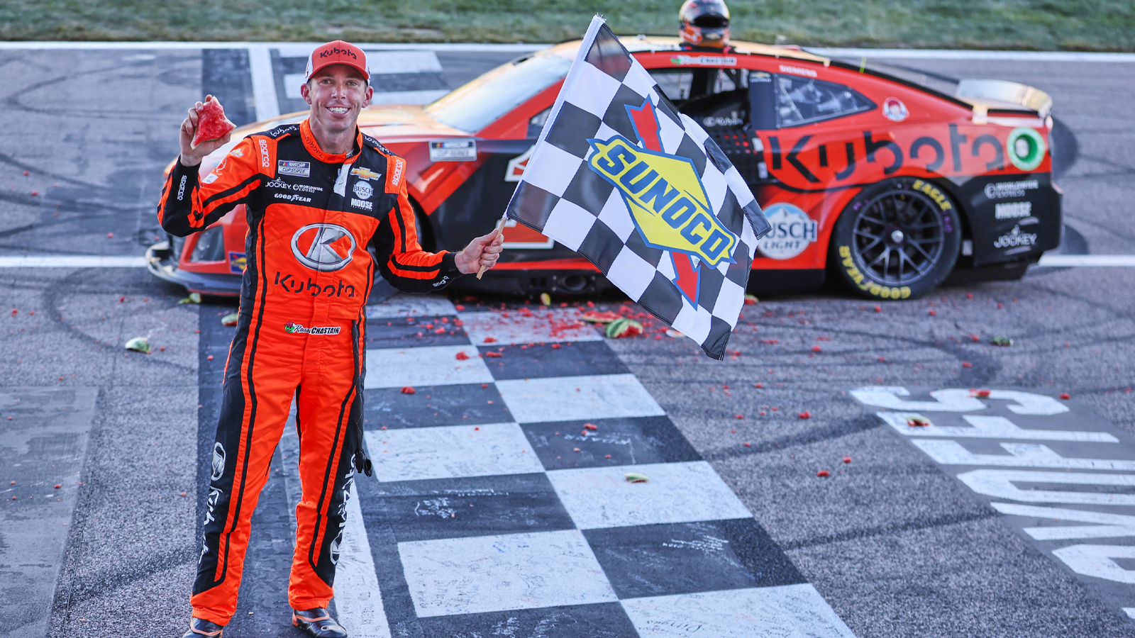 Ross Chastain Offering Support of Pro Truck Division at Cordele Motor Speedway in 2025