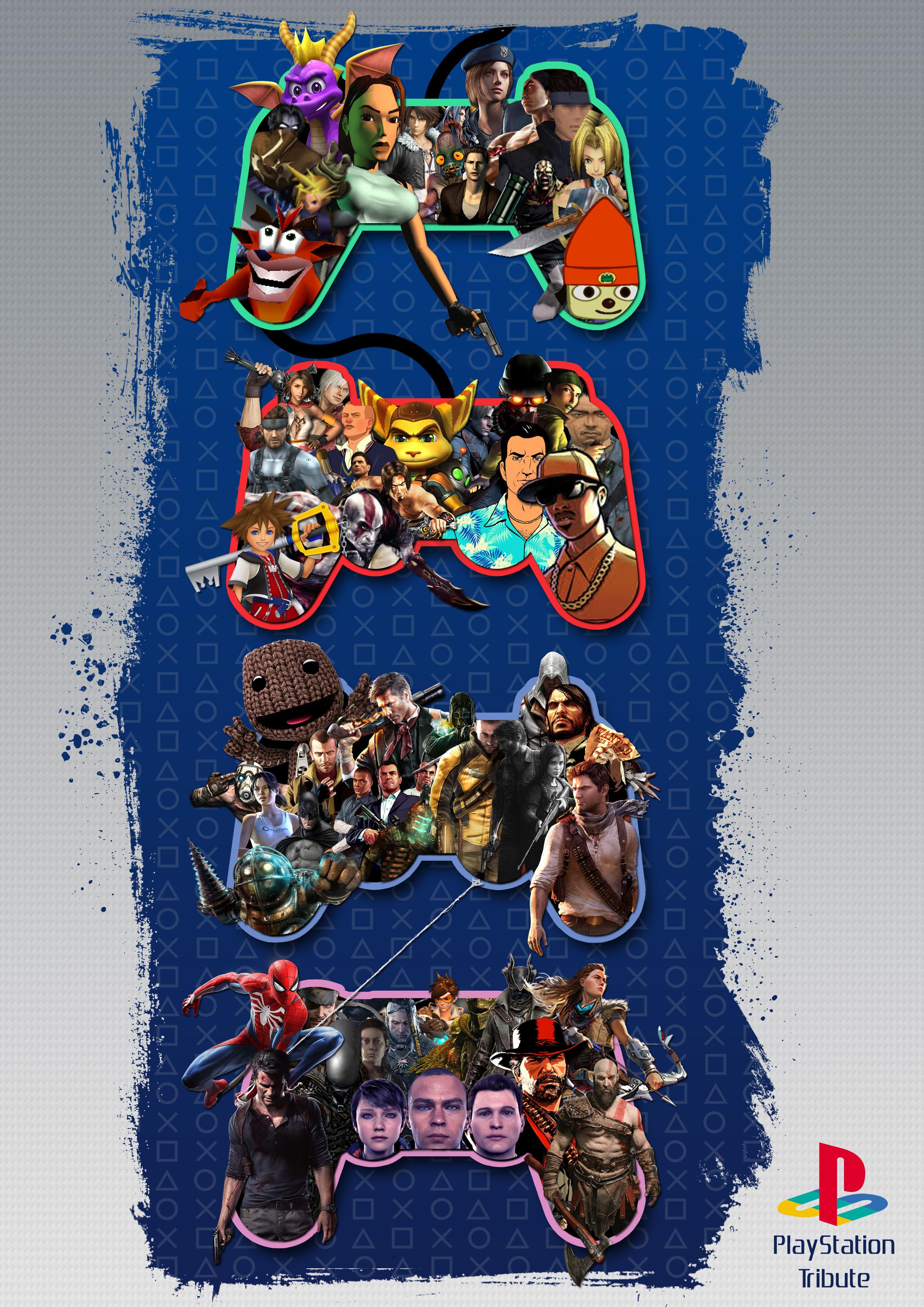 Image Hey all. So I put something together. A tribute to Playstation and the great games I played growing up with the consoles over the years