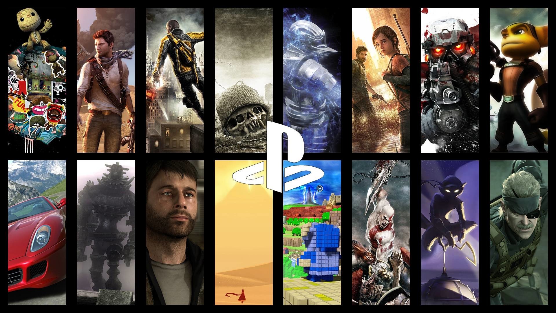 PlayStation Legends: All Characters Collage