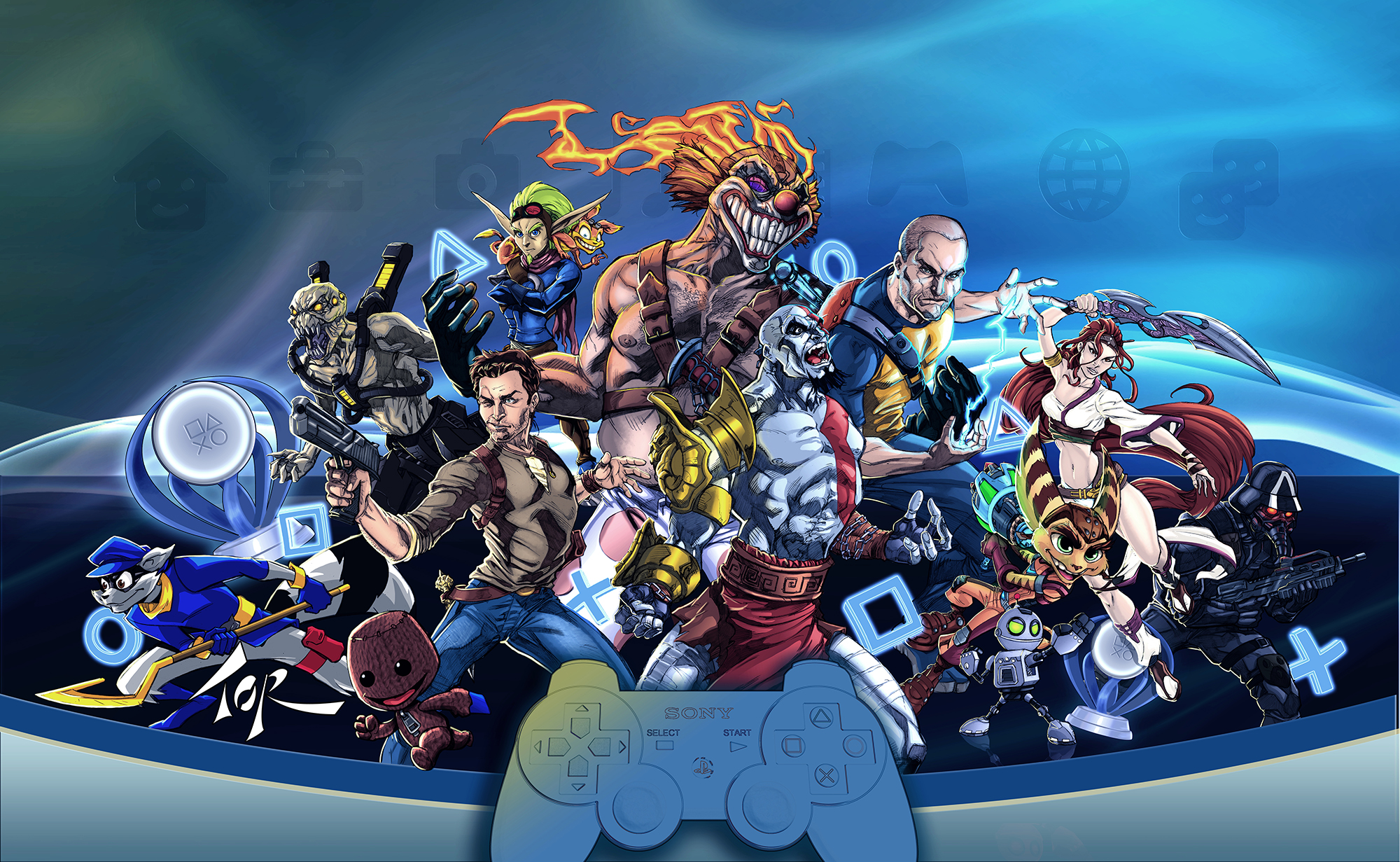 PlayStation AllStars Battle Royale // artwork