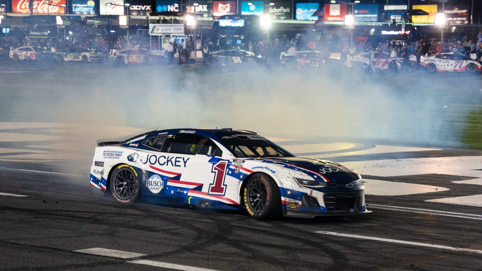 Chastain Passes Byron; Completes Coke 600 Last to First Challenge