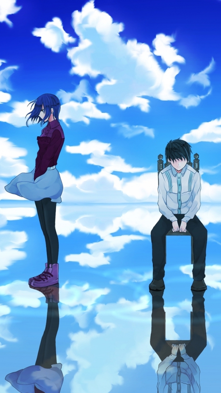 Phone wallpaper: Touka Kirishima, Anime, Tokyo Ghoul, Ken Kaneki, Rize Kamishiro 1212397