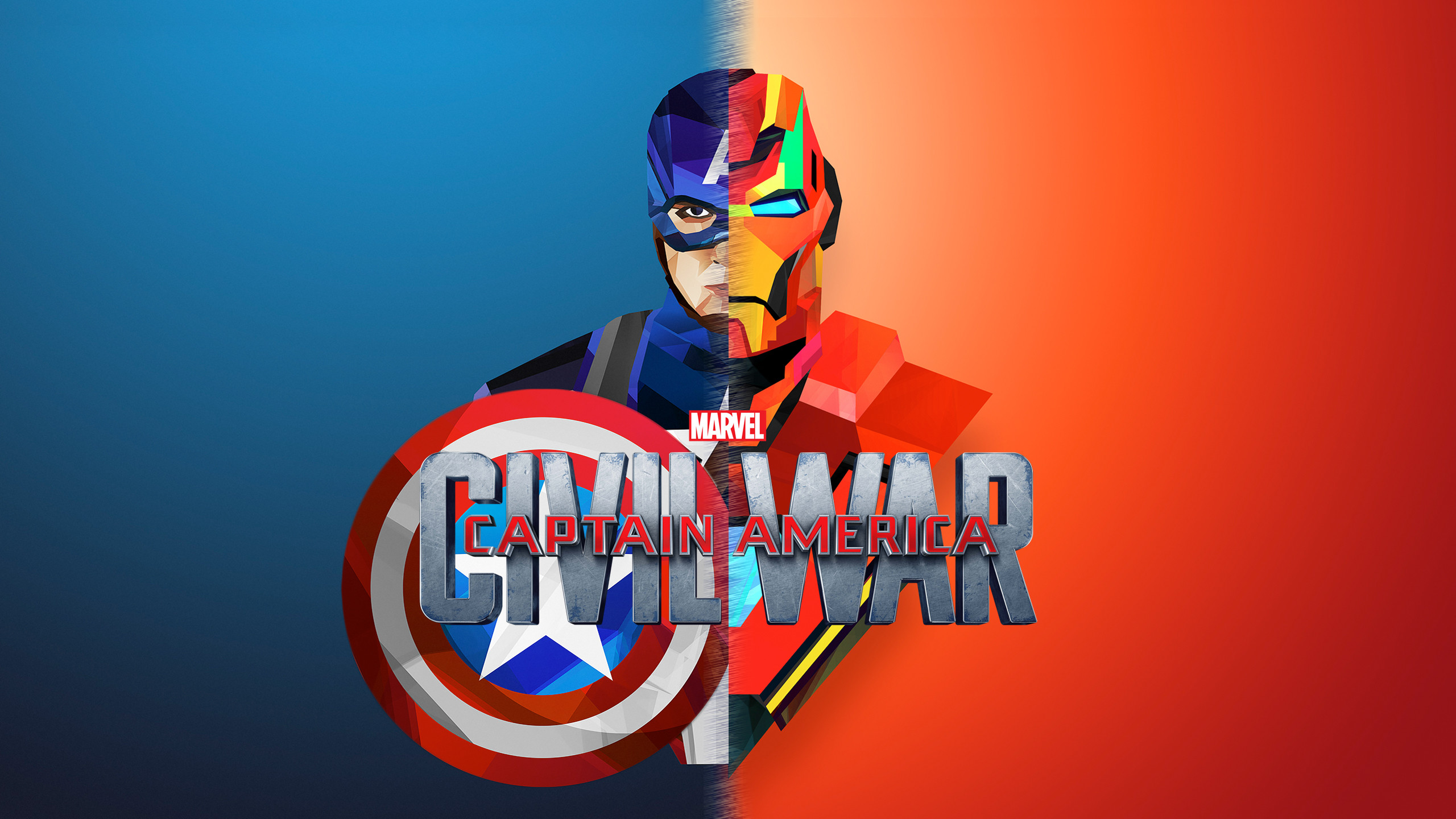 Team Captain America Wallpaper