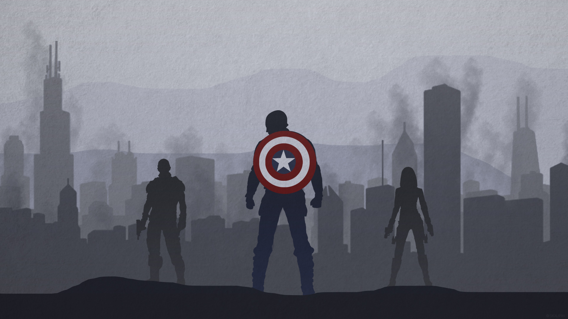 Captain America And His Team Wallpaper, HD Superheroes Wallpaper, 4k Wallpaper, Image, Background, Photos and Picture