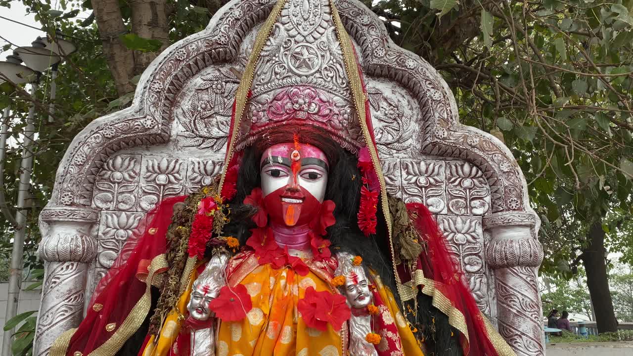 Hindu God Tara Maa at Tarapith Temple