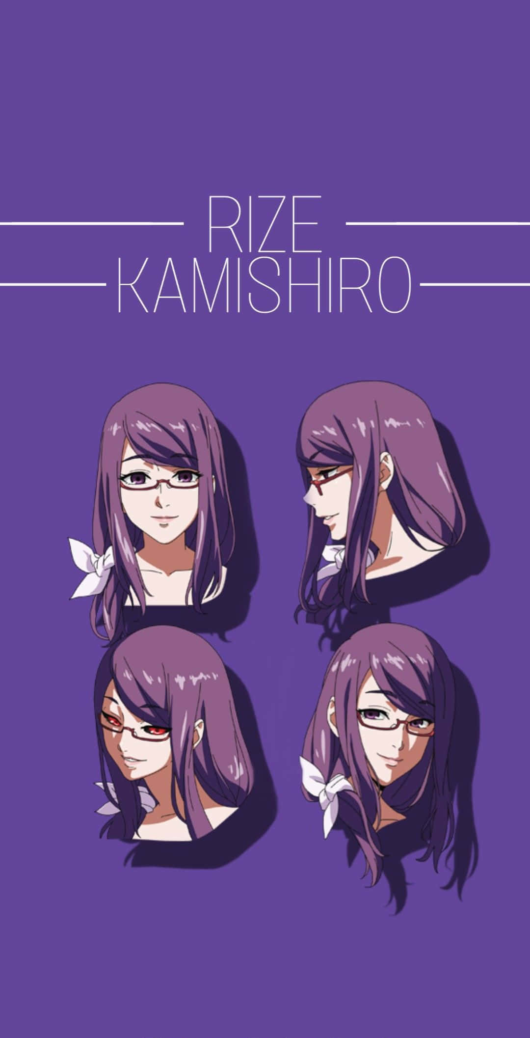 Download Rize Kamishiro Making a Statement Wallpaper