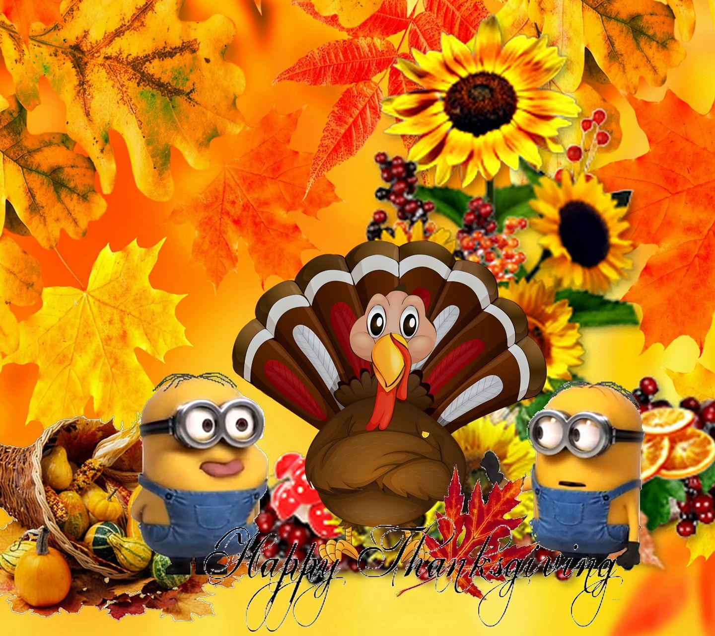 Minions. Happy thanksgiving picture, Happy thanksgiving image, Thanksgiving picture