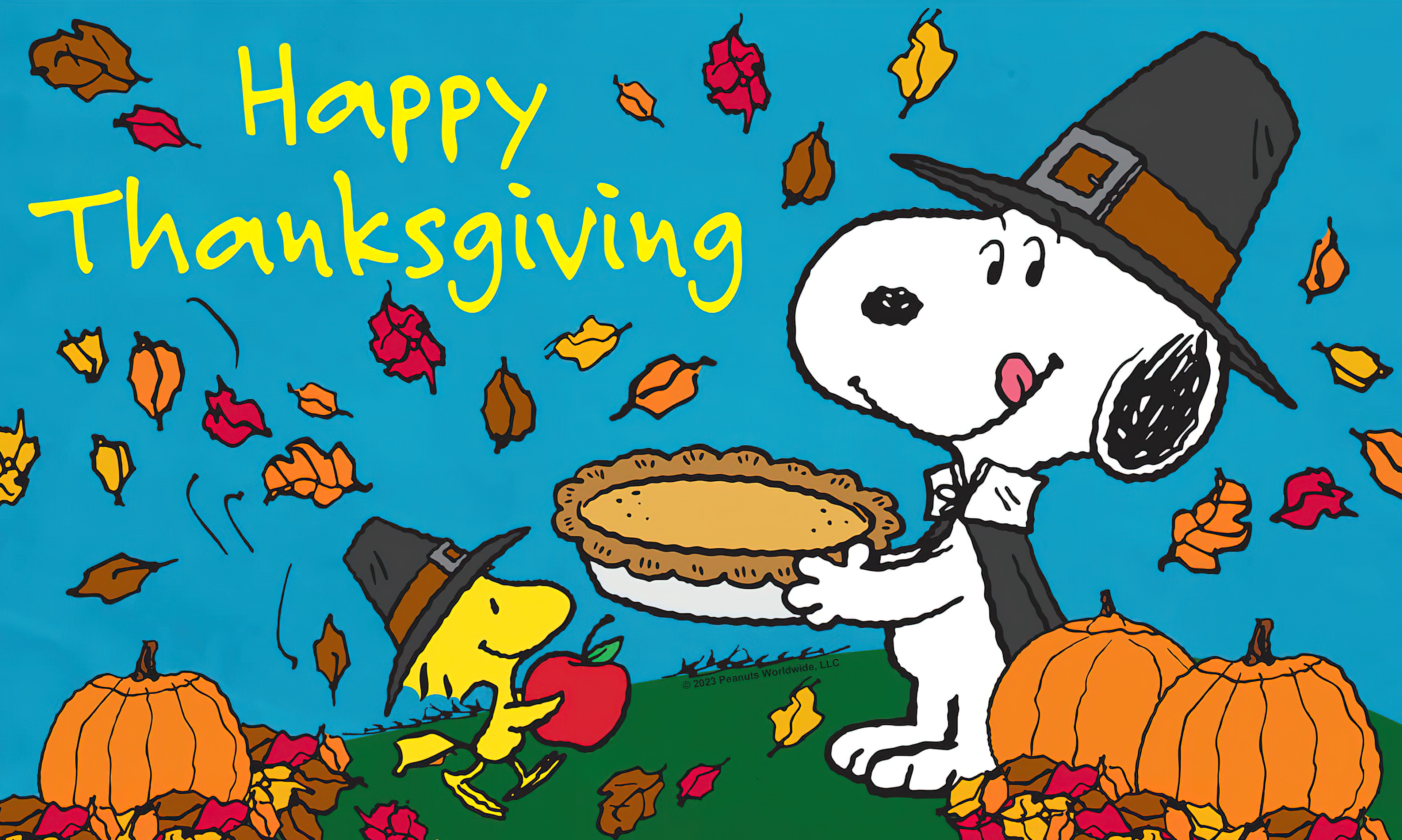 Snoopy Thanksgiving Wallpaper and Background