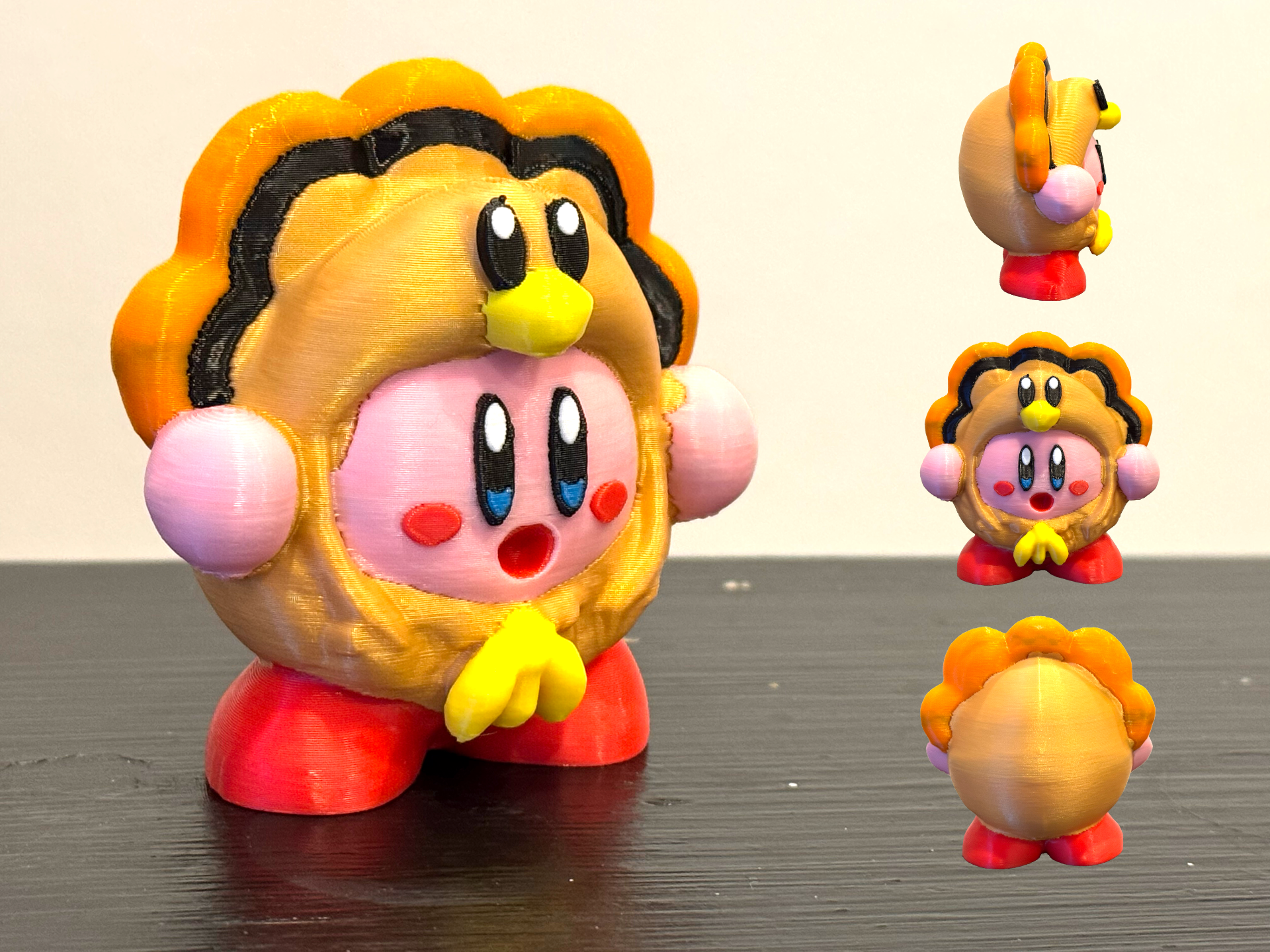 Kirby Thanksgiving Decoration [Turkey Costume] by im.jackharvest MakerWorld: Download Free 3D Models