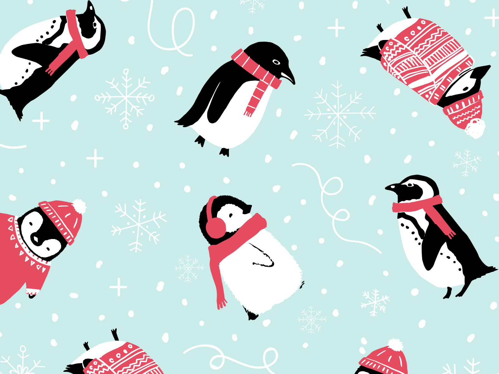 Download Now: Wallpaper Inspired by Our Winter Diaper Collection