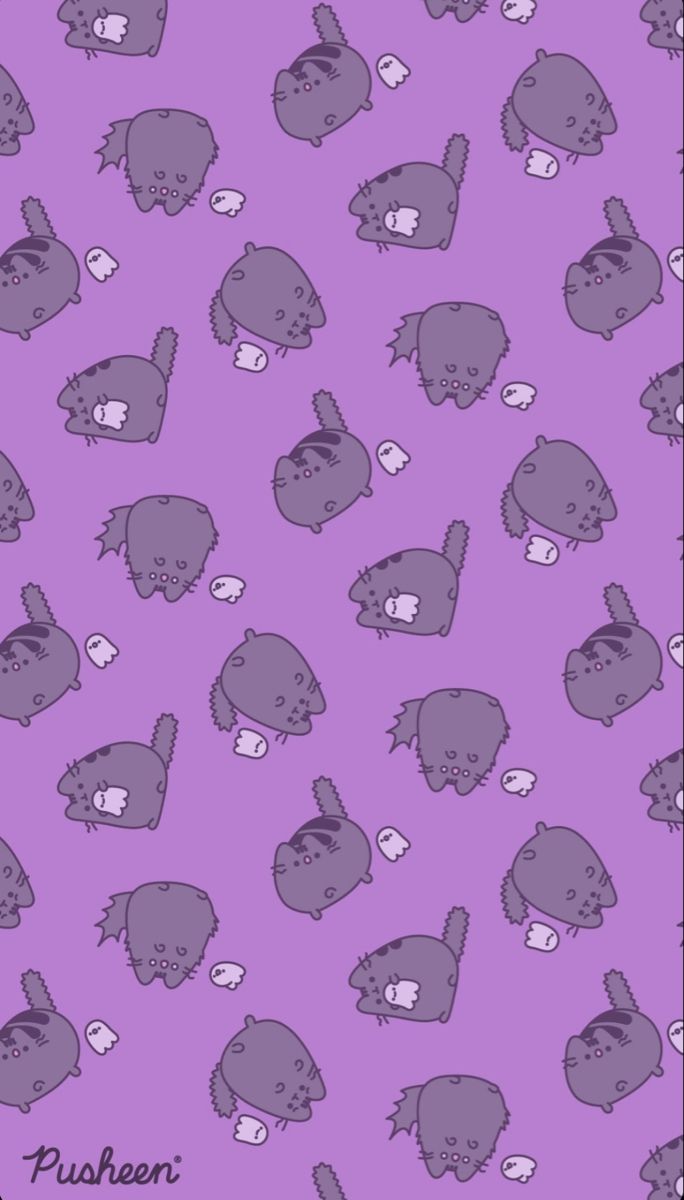 Pusheen halloween wallpaper