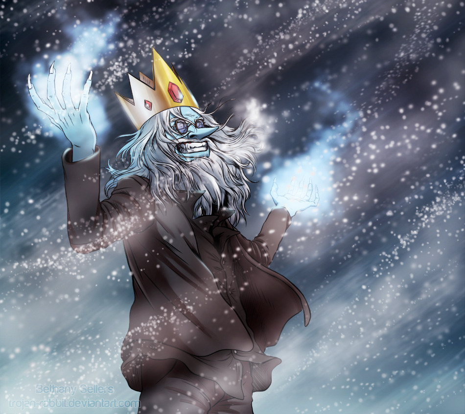 Rise of the Ice King (or, The Fall of Simon Petrikov) A day may come when I will stop obsessively drawing this man