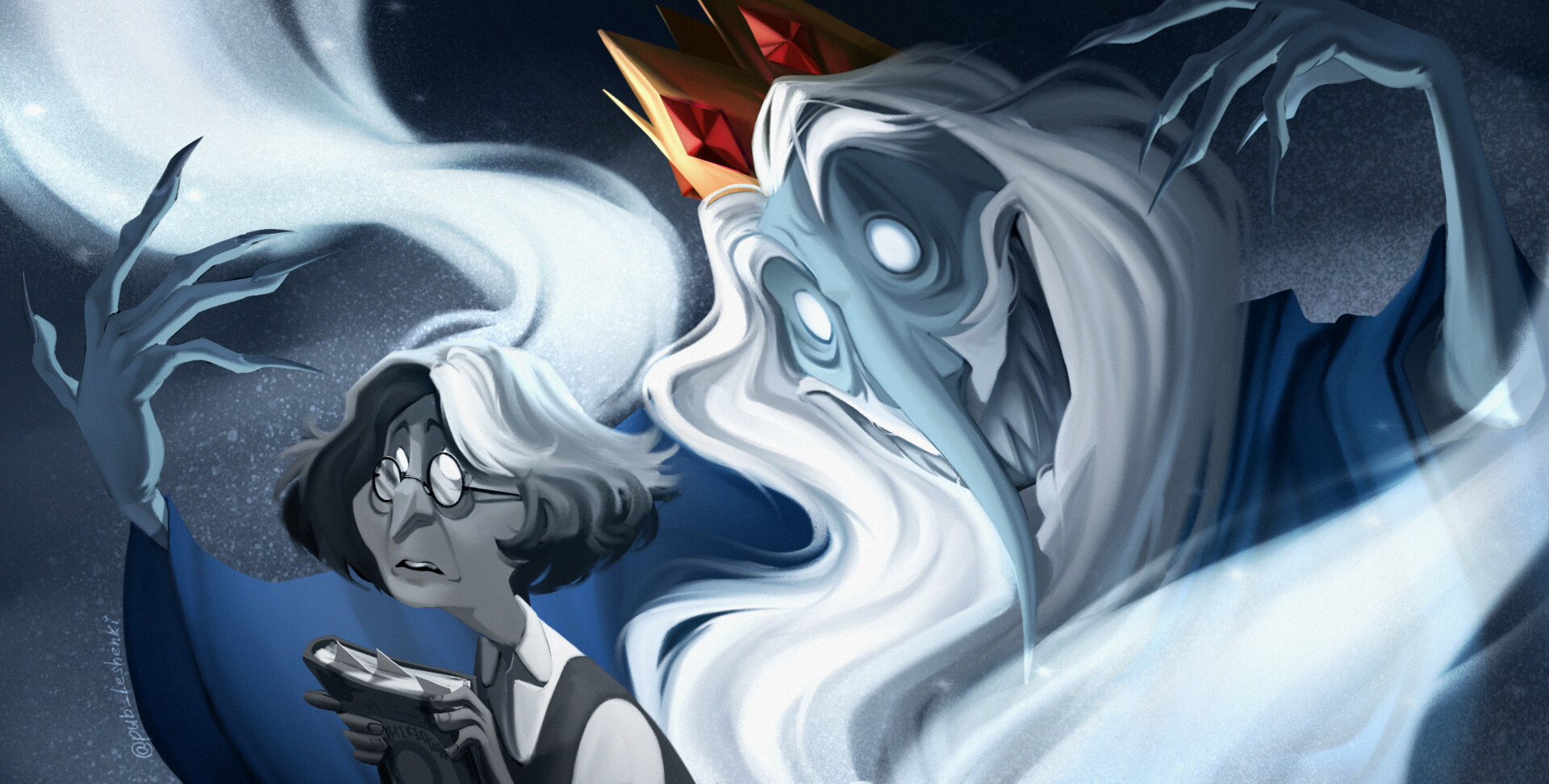 Simon and the Ice King (FanArt)