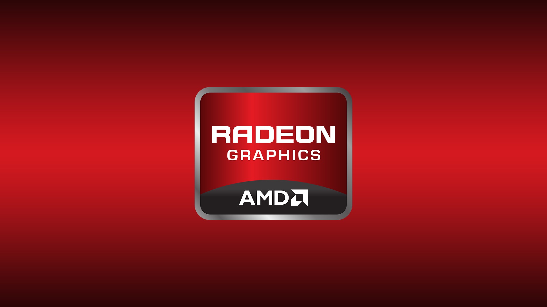 Wallpaper graphics, red, AMD, Radeon for mobile and desktop, section минимализм, resolution 1920x1080
