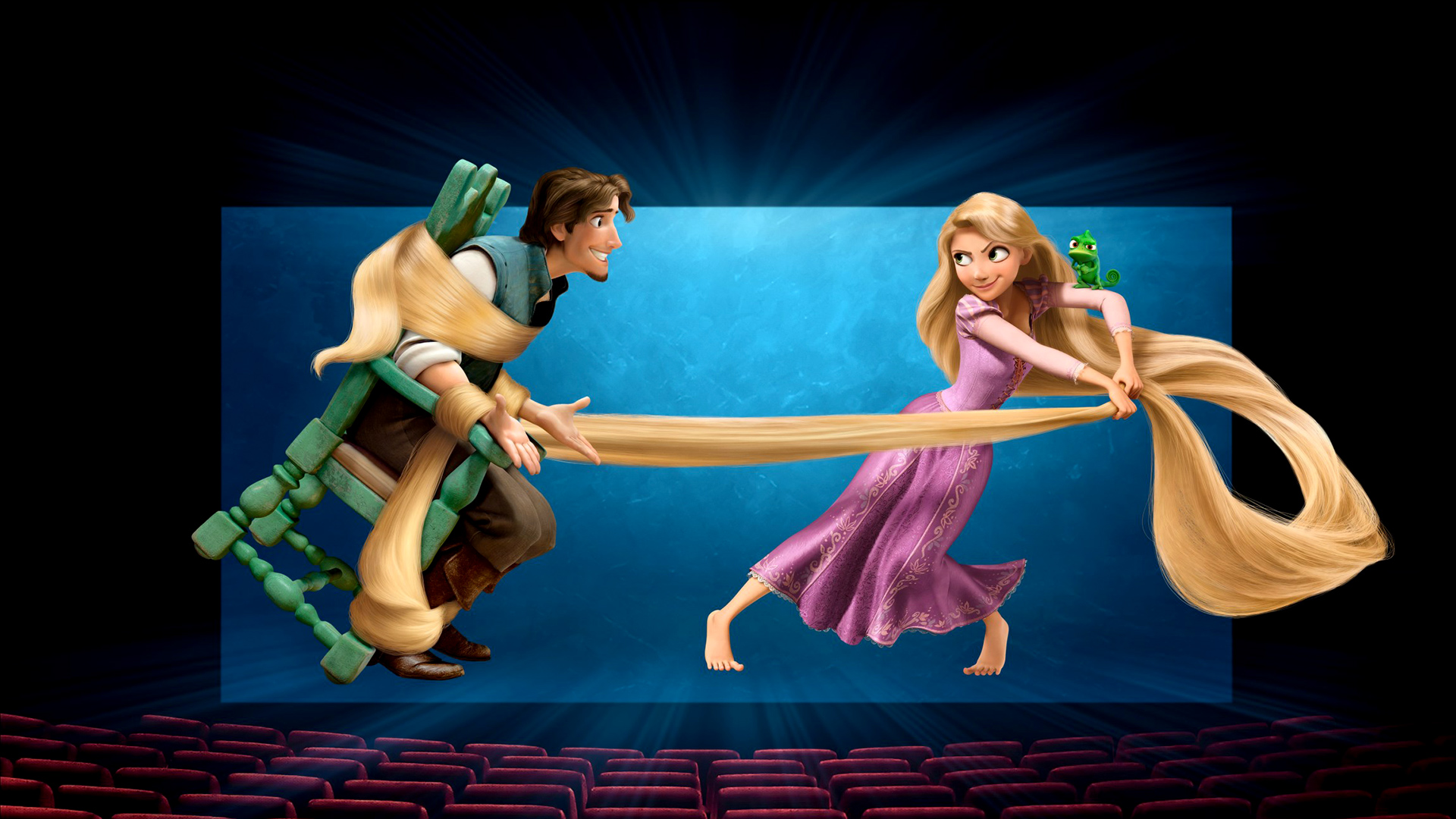 Download Rapunzel Flynn Rider Movie Tangled HD Wallpaper