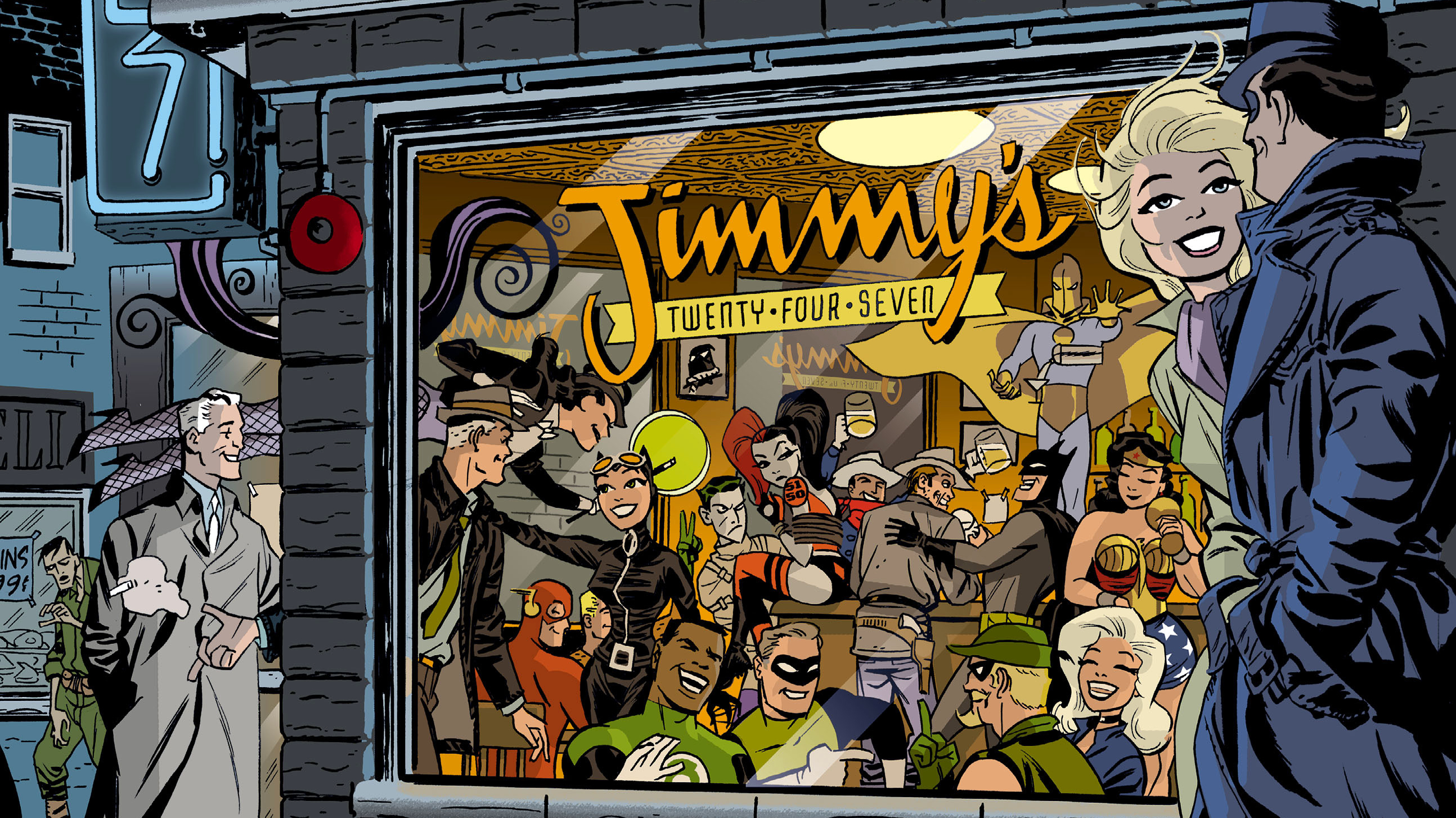 Timmy's 24 7 DC Comics Crew