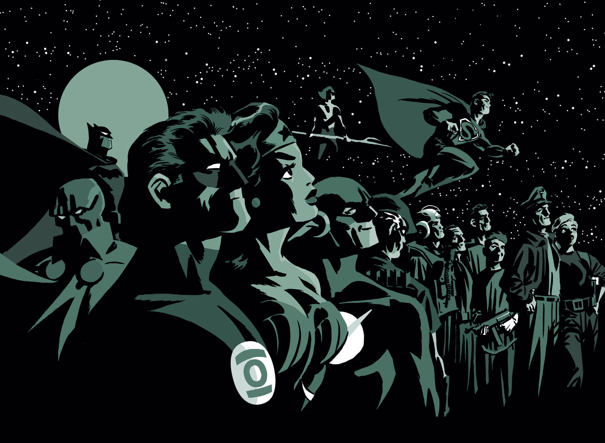 Download Comic DC: The New Frontier HD Wallpaper