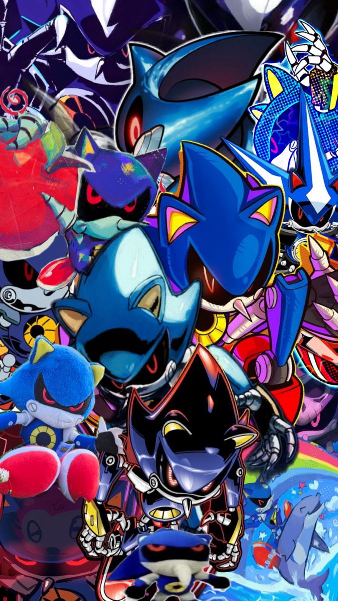 METAL SONIC. Sonic fan art, Sonic art, Sonic funny