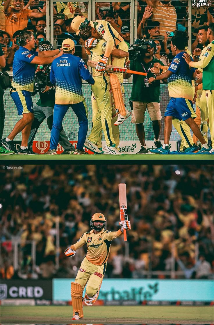 MS Dhoni and Ravindra Jadeja Wallpaper