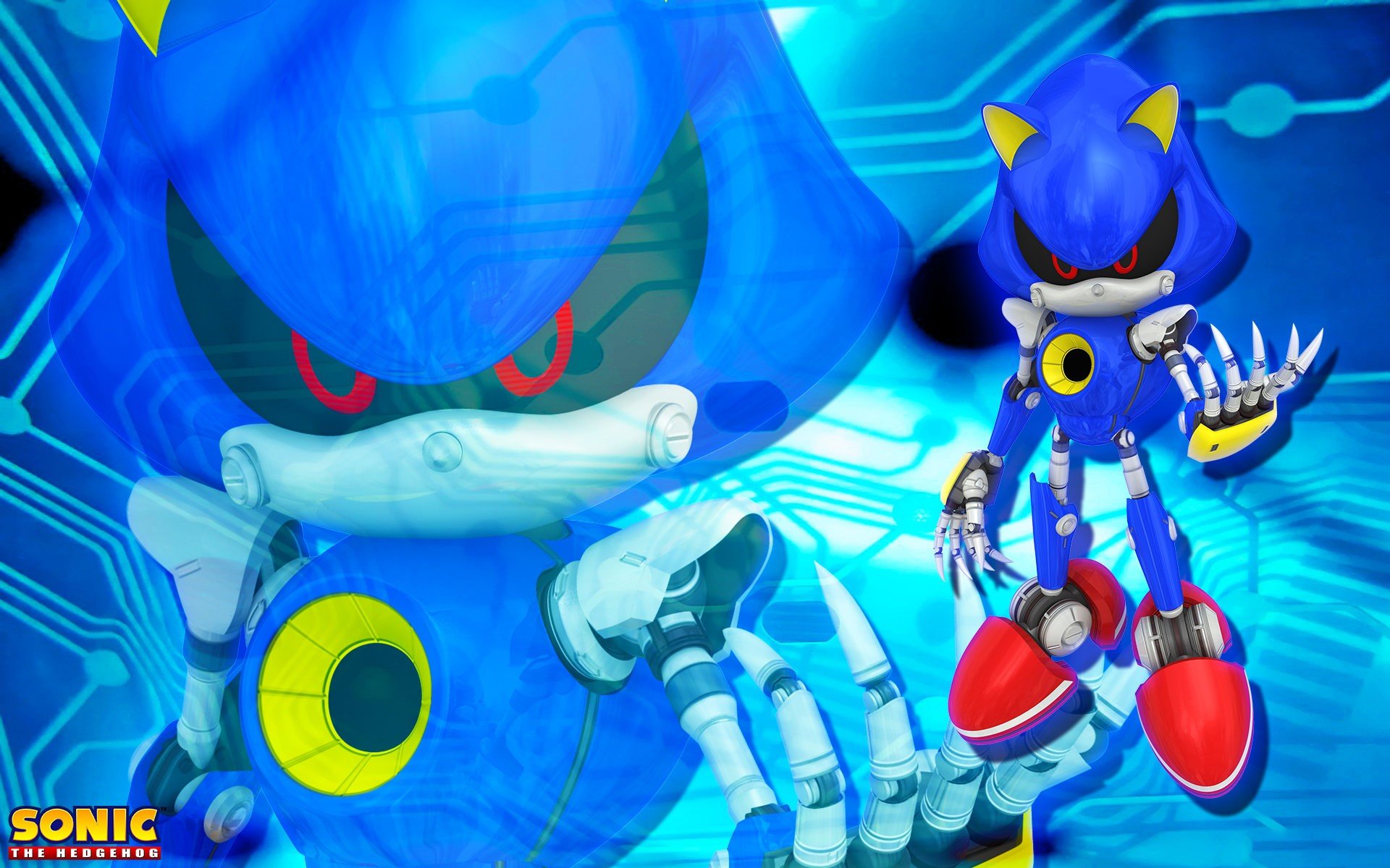 Sonic, Sonic the Hedgehog, Metal Sonic Wallpaper HD / Desktop and Mobile Background