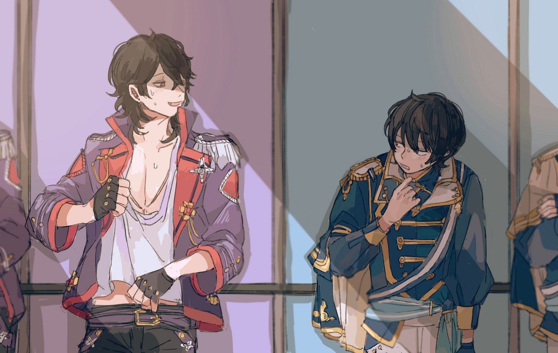 Download Rei Sakuma Ritsu Sakuma Video Game Ensemble Stars! HD Wallpaper