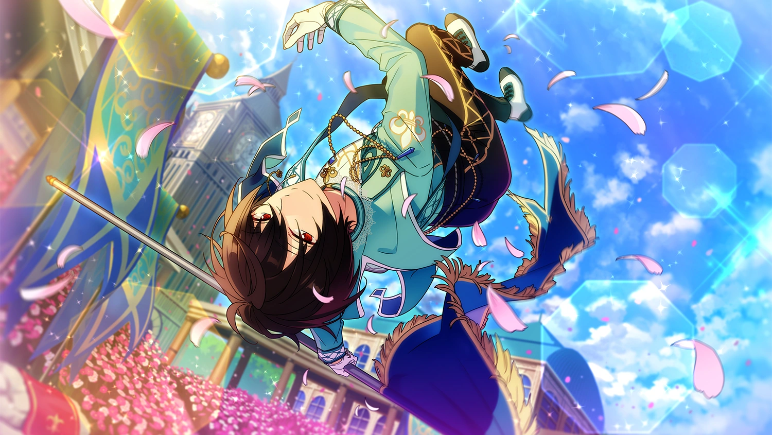 Drifting Sky Flower) Ritsu Sakuma. The English Ensemble Stars