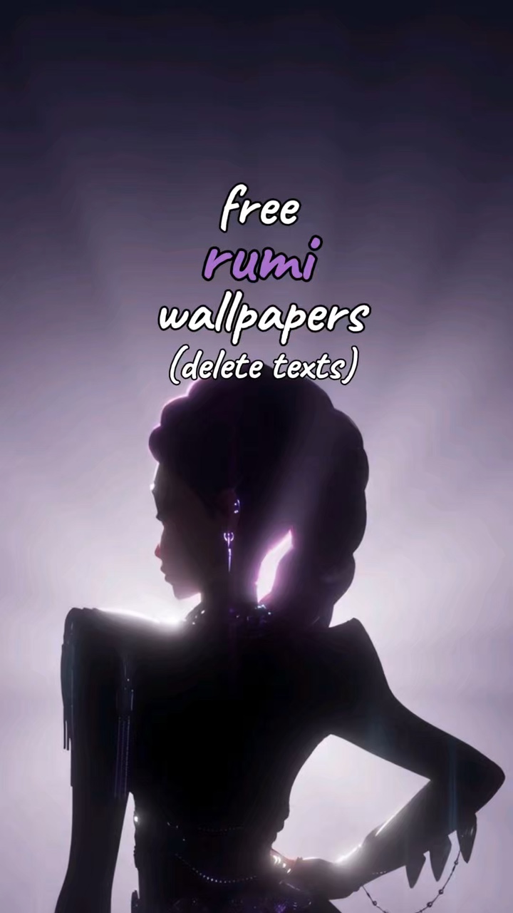 kpop demon hunter rumi wall paper