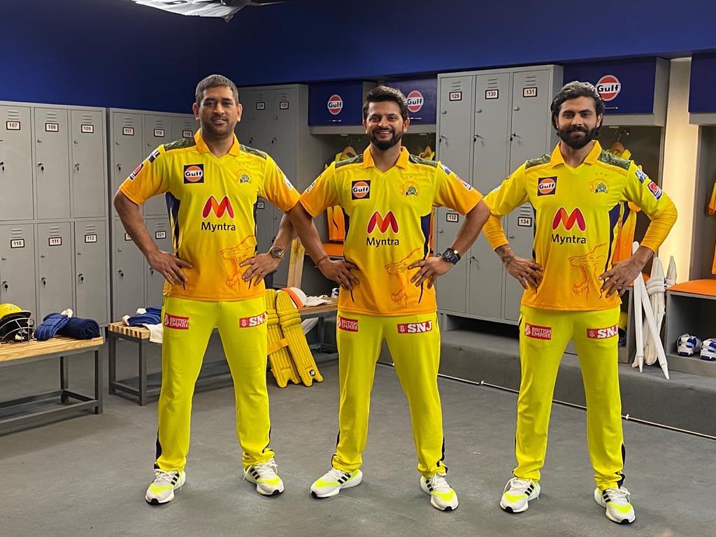CSK shares an amazing post celebrating the trio of Dhoni, Raina and Jadeja