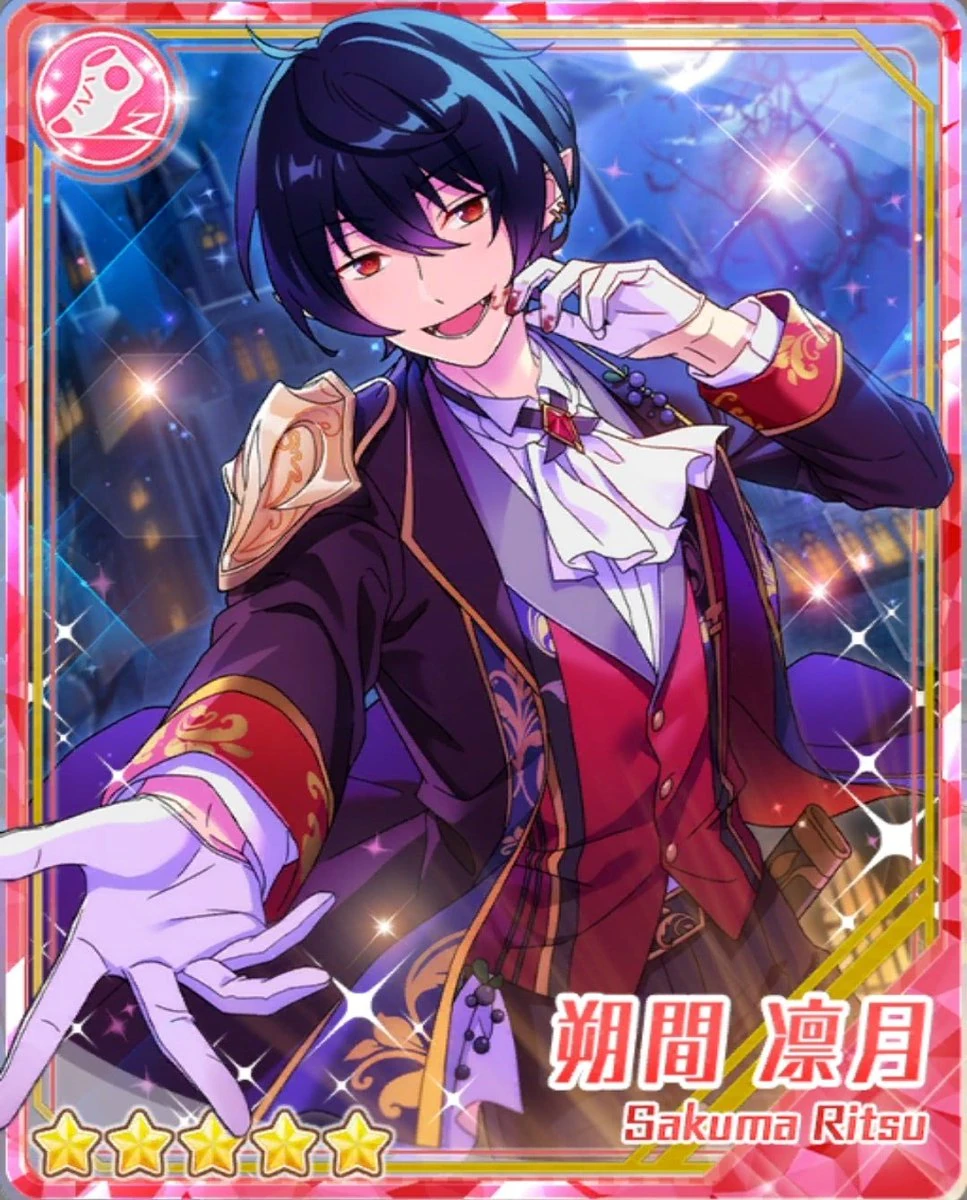 Bloody Banquet) Ritsu Sakuma. The English Ensemble Stars