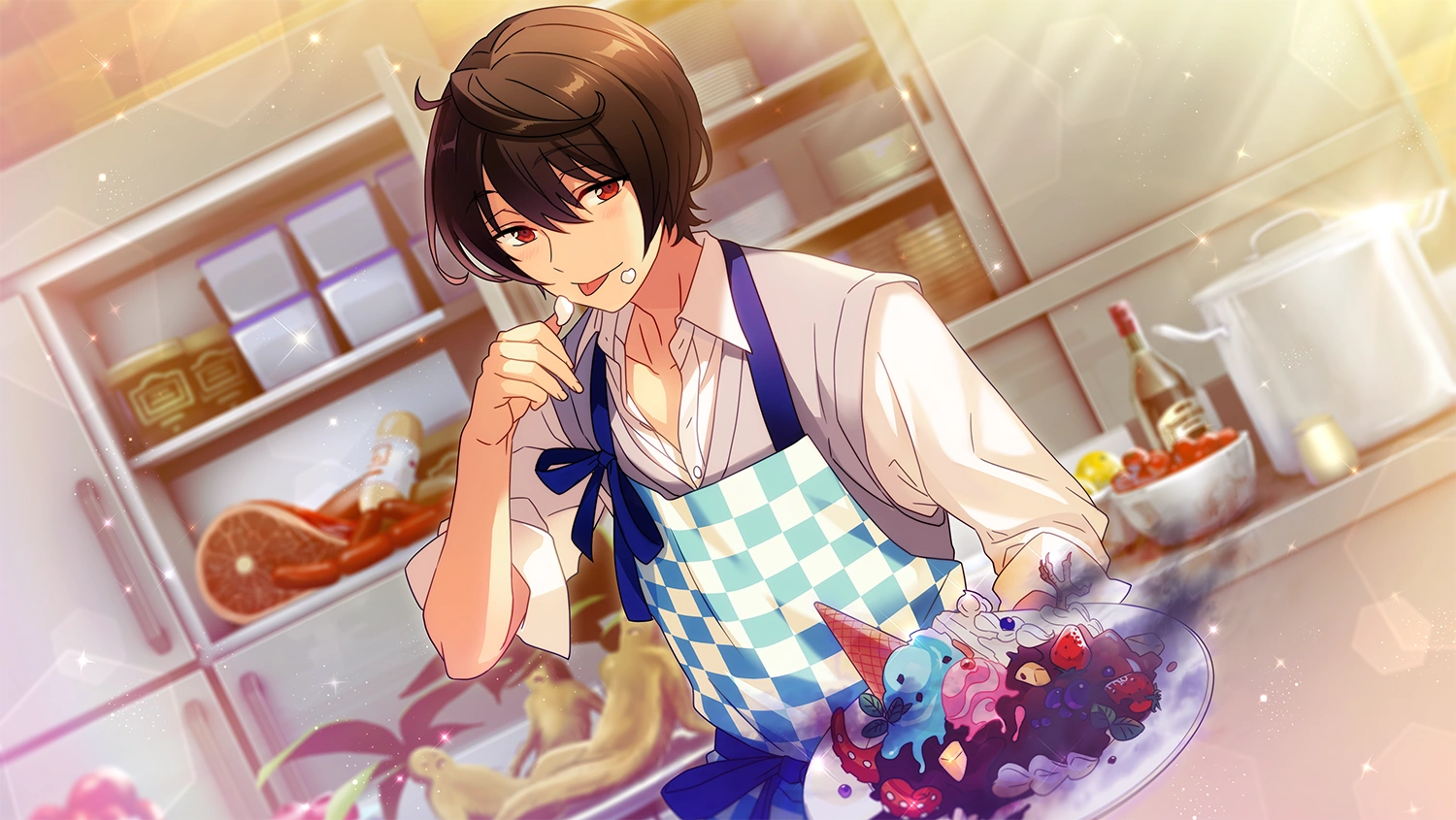 King of Sweetness) Ritsu Sakuma. The English Ensemble Stars