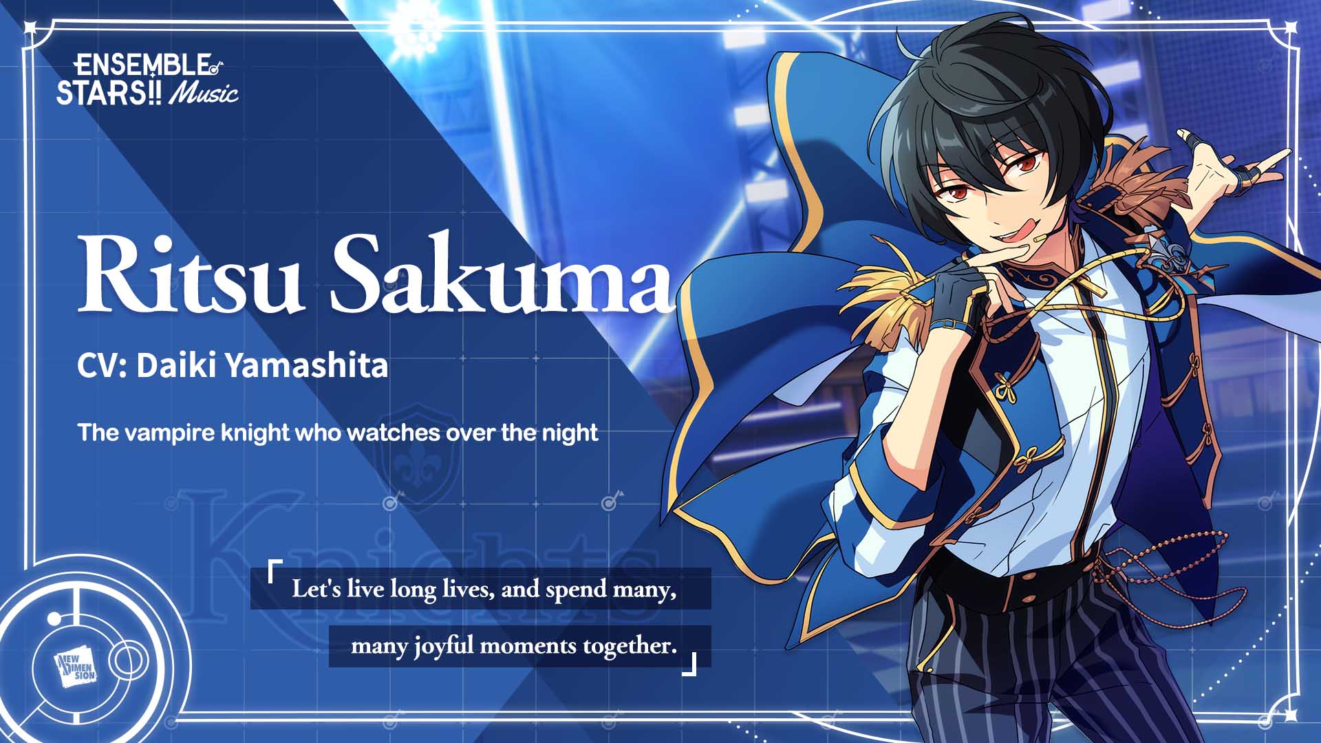 Character Profile Sakuma Stars Music