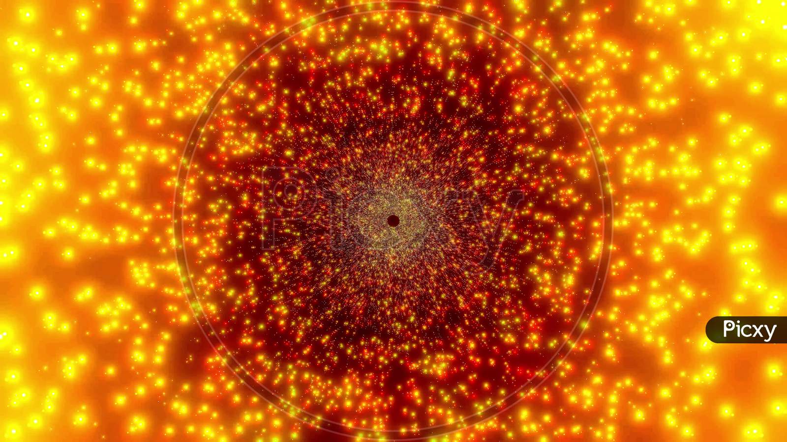 Image Of Glowing Orange Space Particle Galaxy 3D Illustration Background Wallpaper Design Artwork HT414458 Picxy