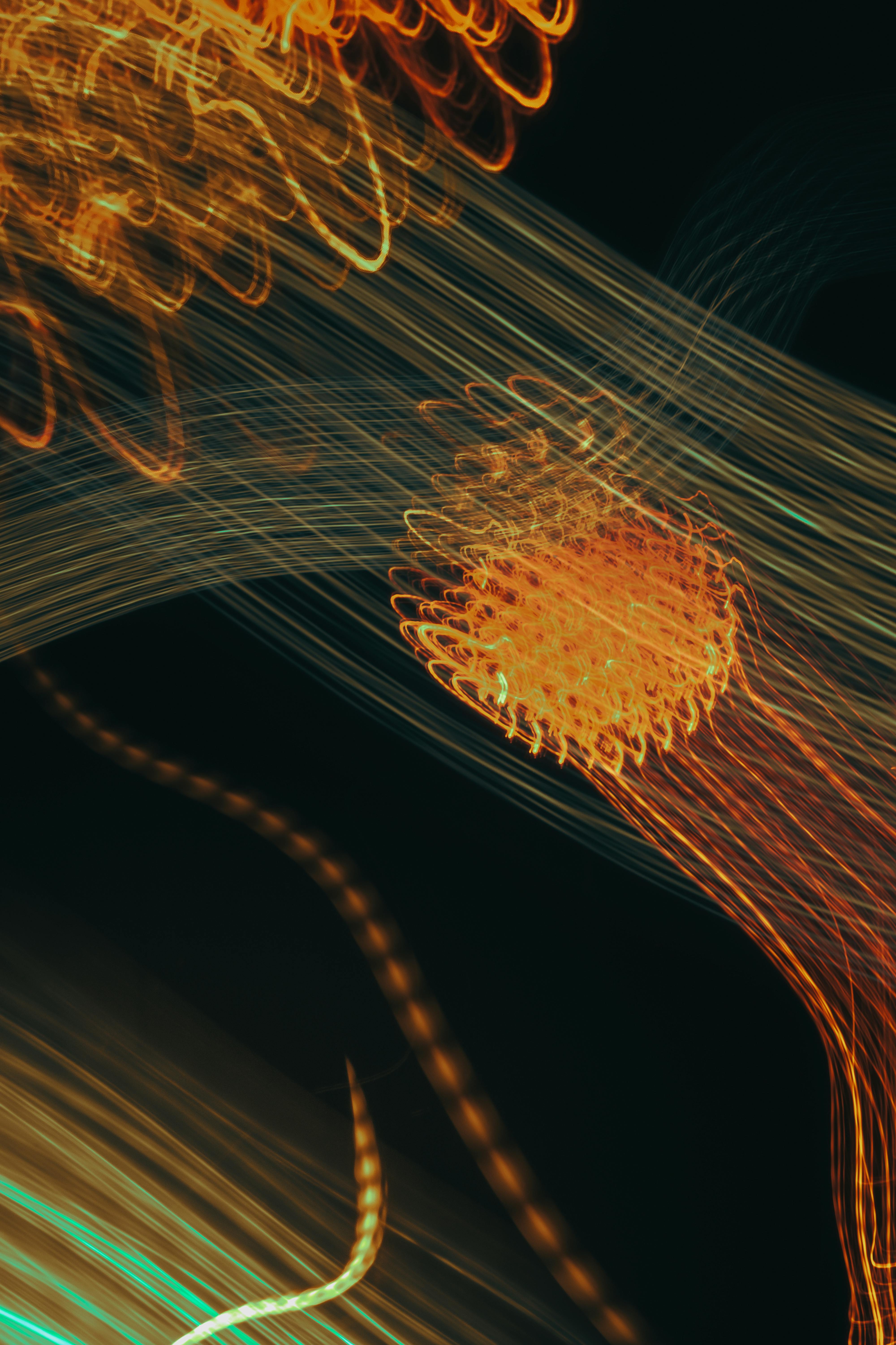 Abstract Orange Lights · Free