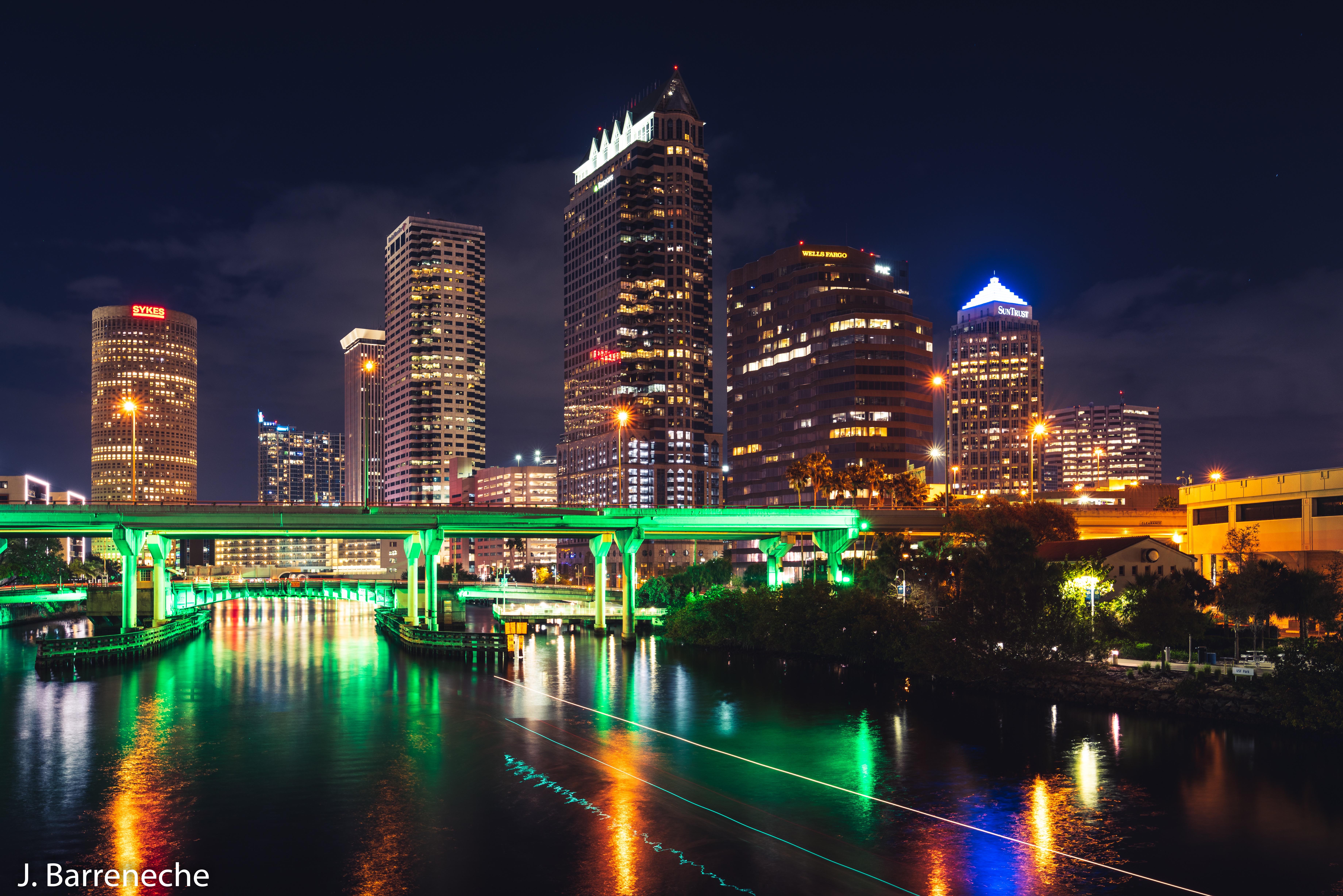 Got a shot of downtown Tampa