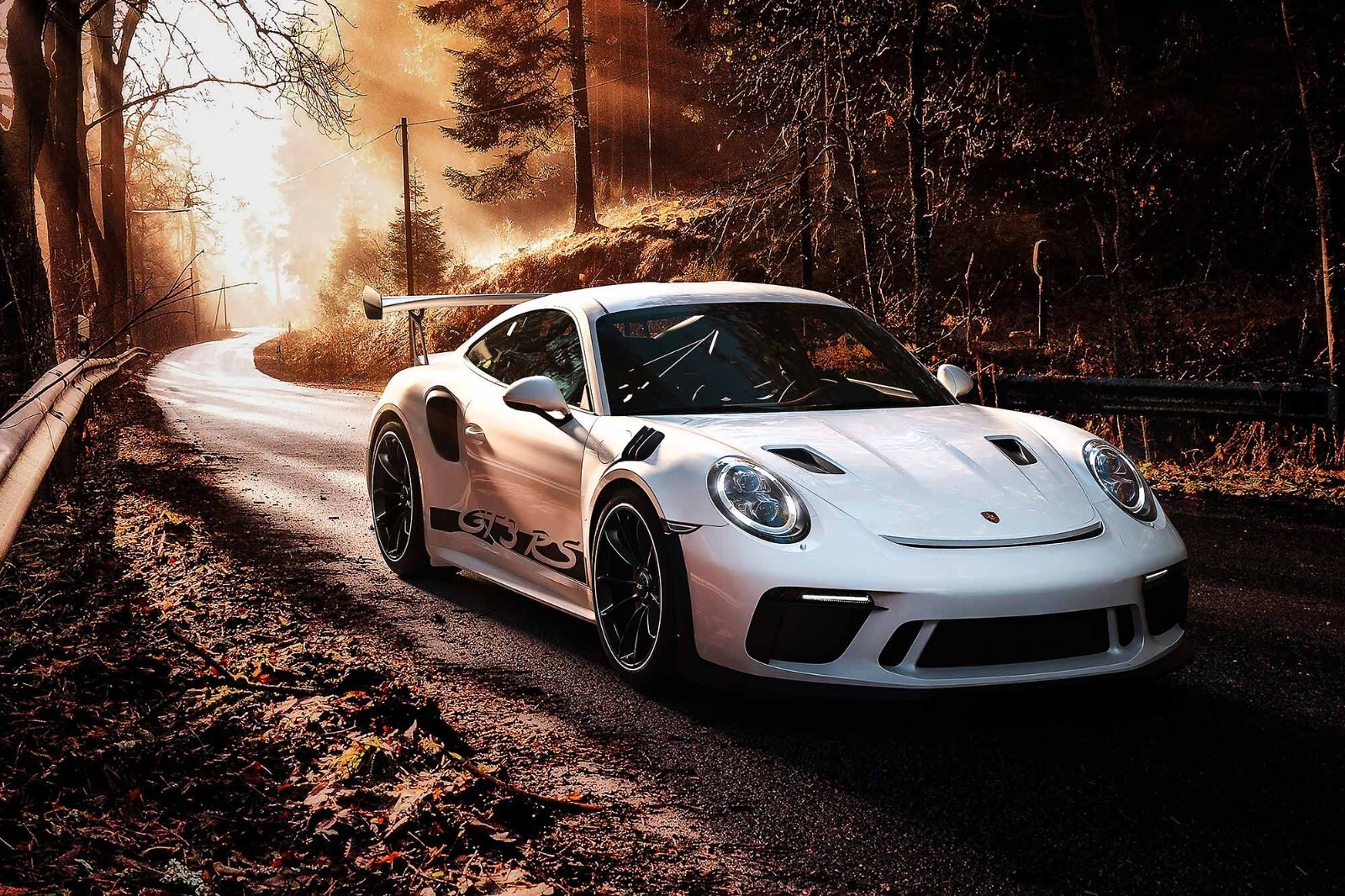 Porsche 911 GT3 RS High Gloss Art Print Poster. (072P) (24”x36”)