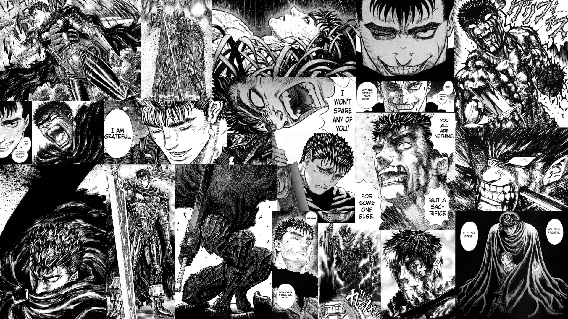 Wallpaper made of my favourite panels