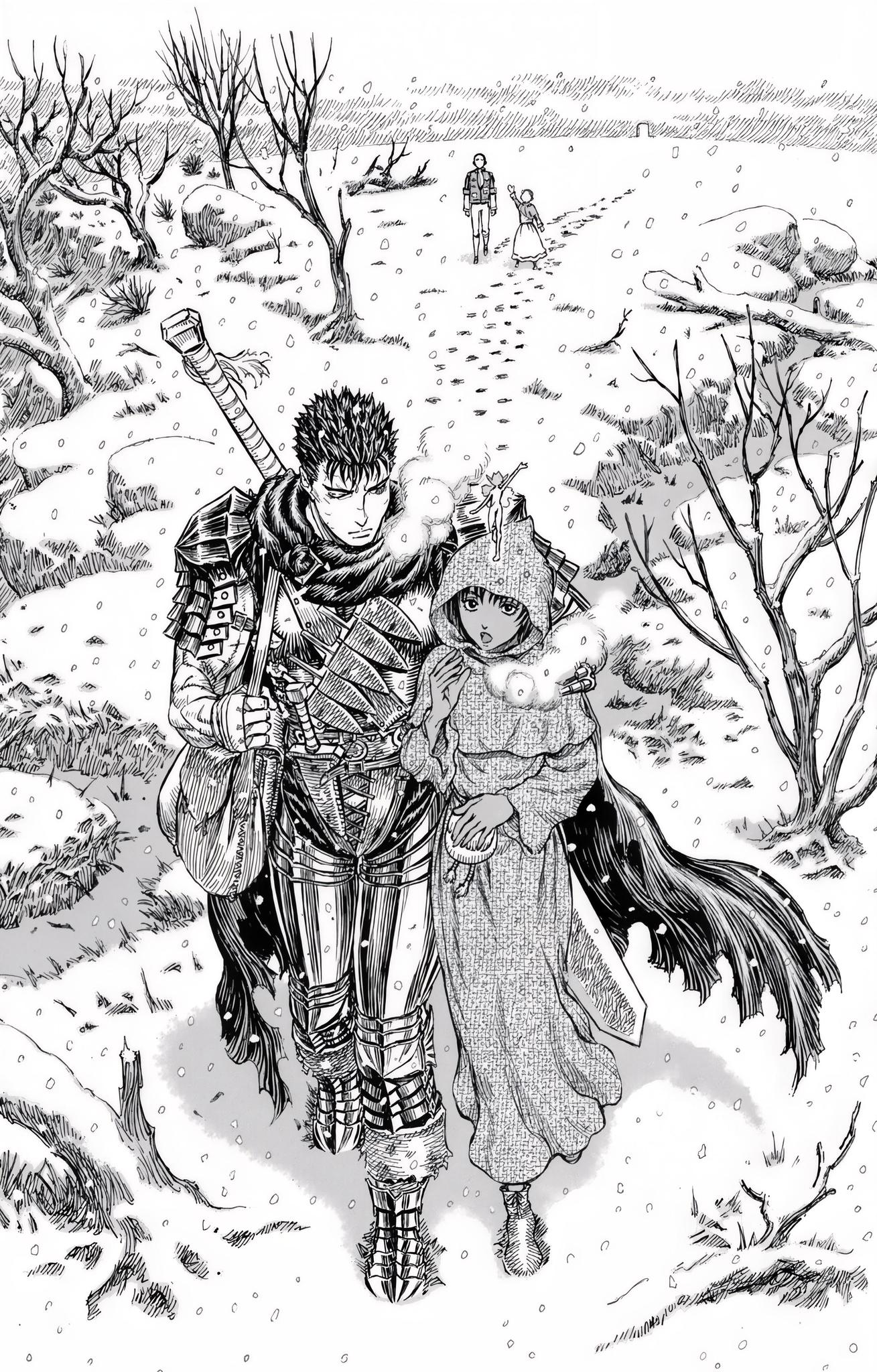 Best Berserk Manga Panels Upscaled to High Resolution for Wallpaper (4k, 8k, HD)
