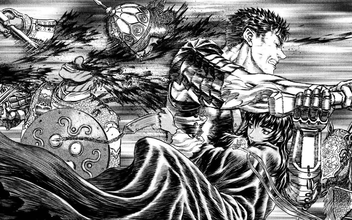 Berserk Manga Panels on X