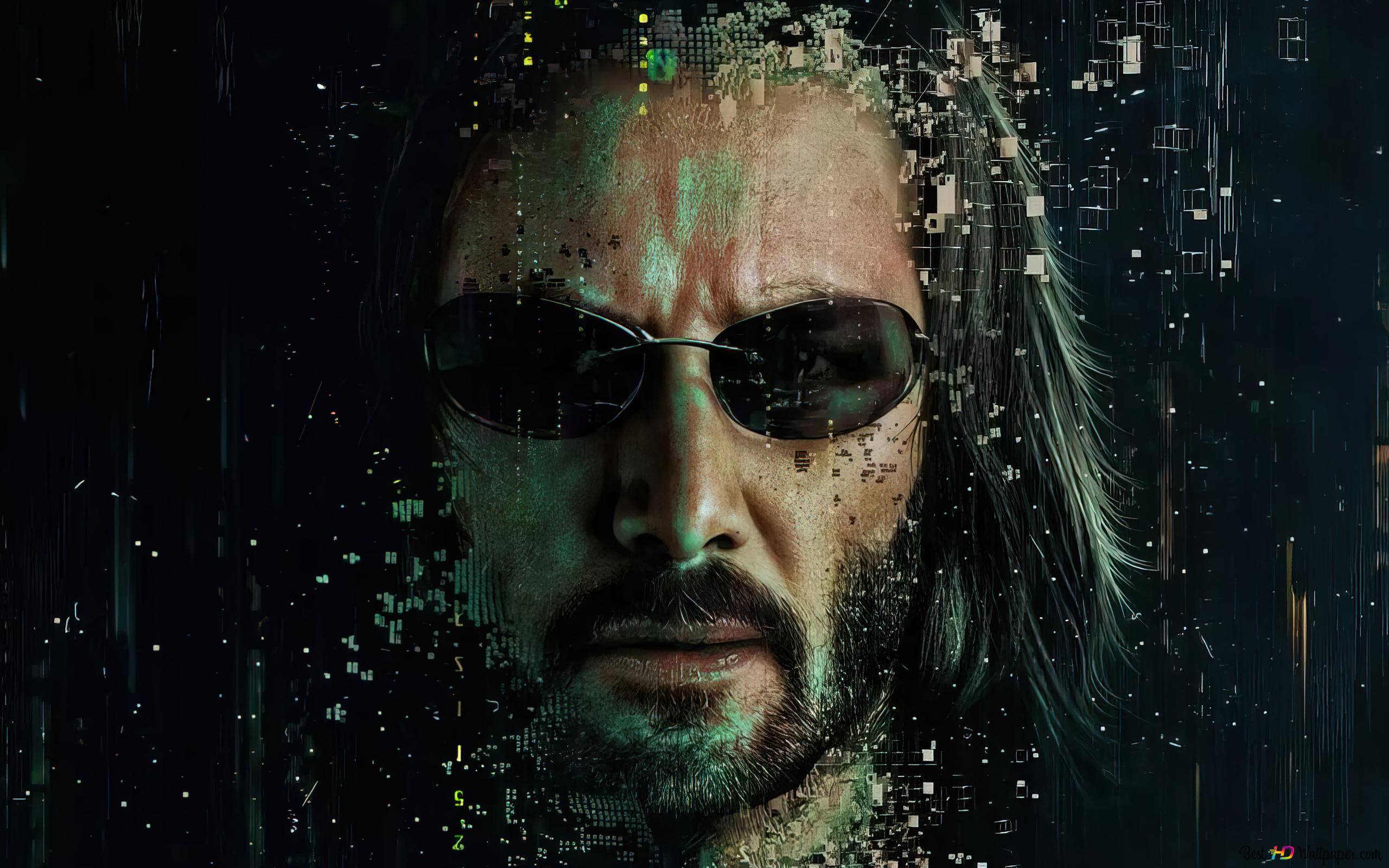 The Matrix Resurrections (Keanu Reeves 'Fanart') 4K wallpaper download