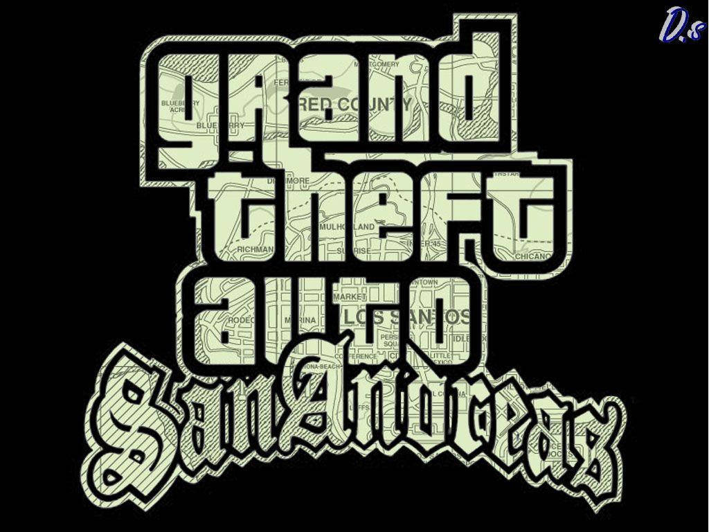 Download GTA San Andreas Title Scene Wallpaper