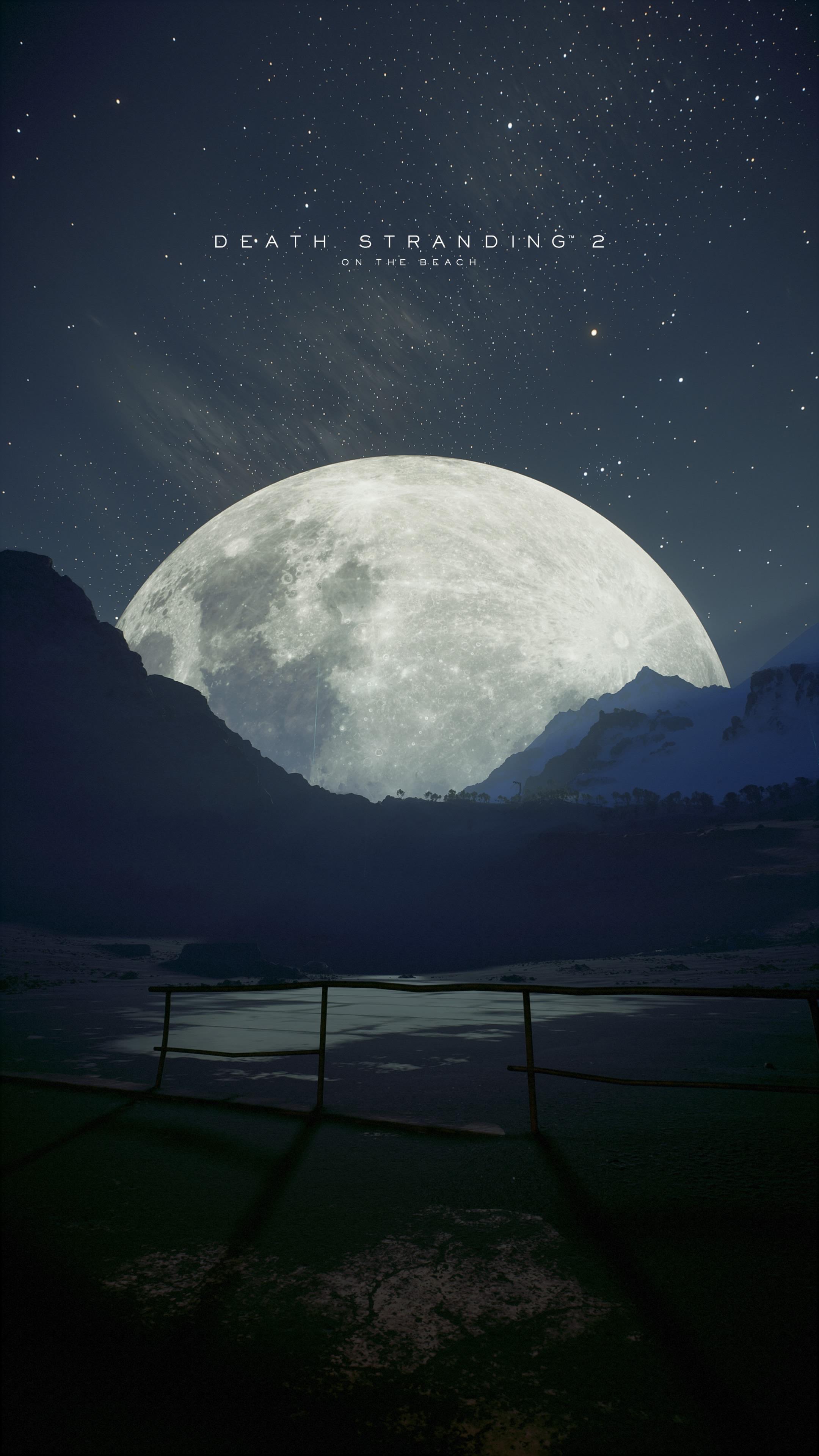 Death Stranding 2 Phone Wallpaper [+ with alt text & without text]