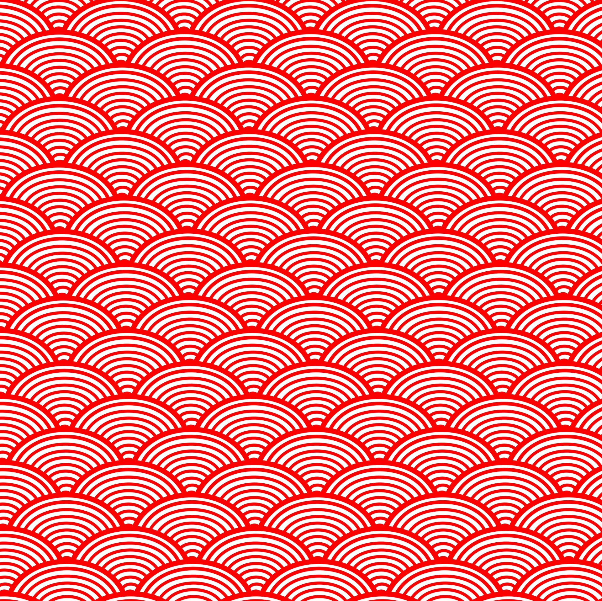 Japanese wave, wave, art, scallop, scalloped